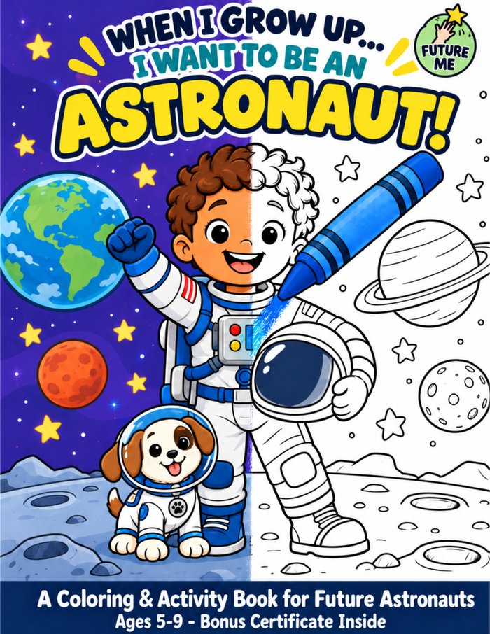 When I Grow Up... I Want to Be an Astronaut! cover