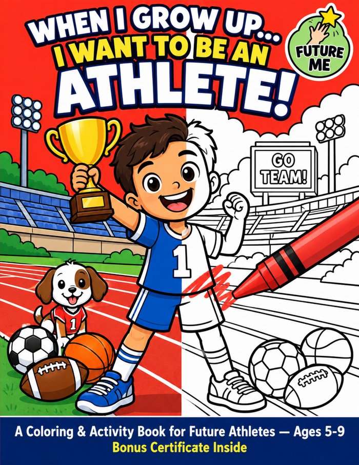 When I Grow Up... I Want to Be an Athlete! cover