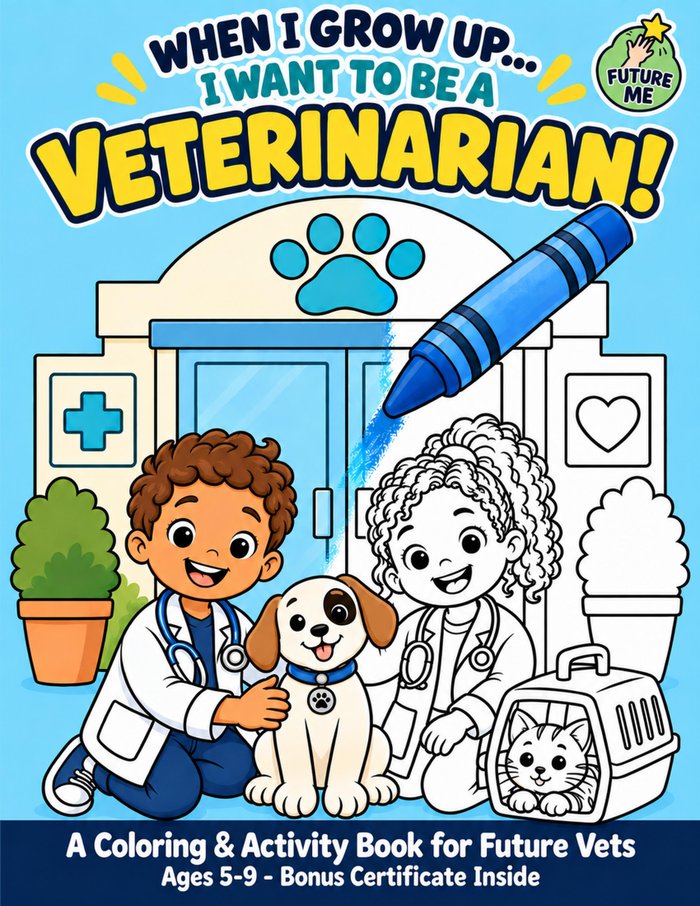 When I Grow Up... I Want to Be a Veterinarian! cover